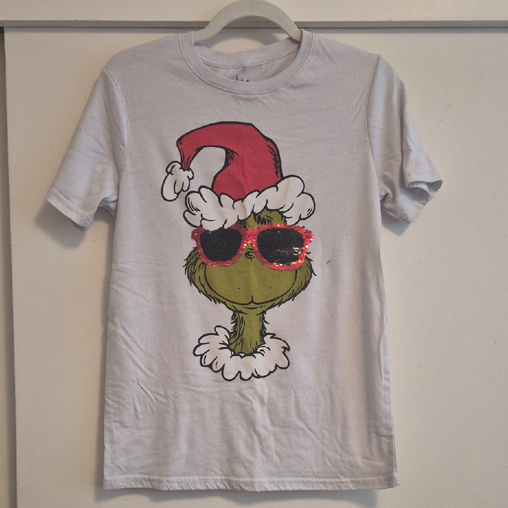 Kids Grinch Christmas T-Shirt - White